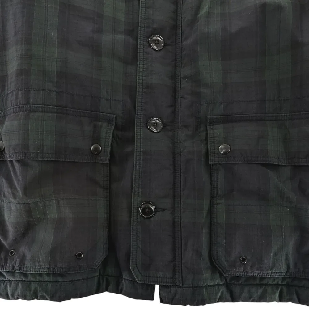 J. Crew Highland Skye Sz Large Ripstop Primaloft Hunting Jacket Navy Blue Mens
